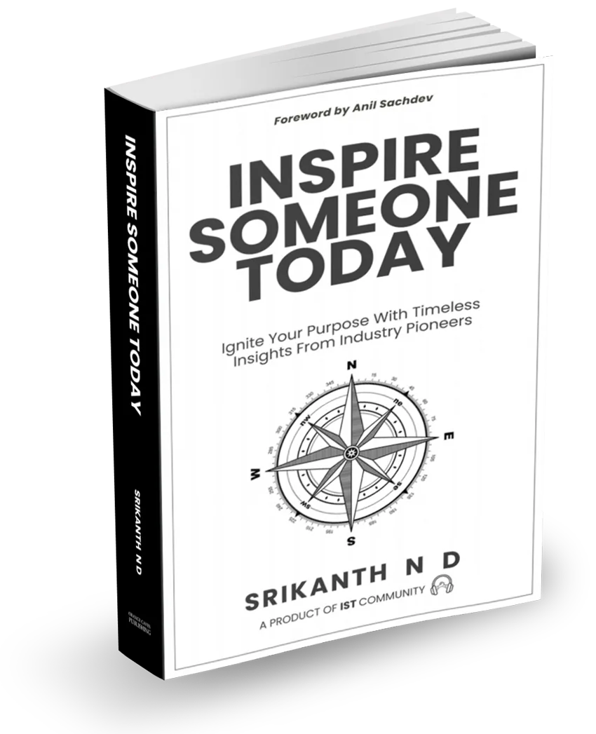 Book cover of Inspire Someone Today by Srikanth ND